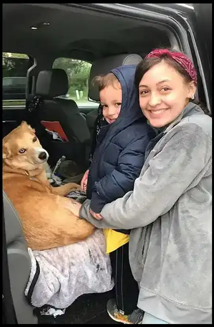 Awesome Picutre of Little Danny and Claudia from Dannys Dream Bus to Mars -- David Haave